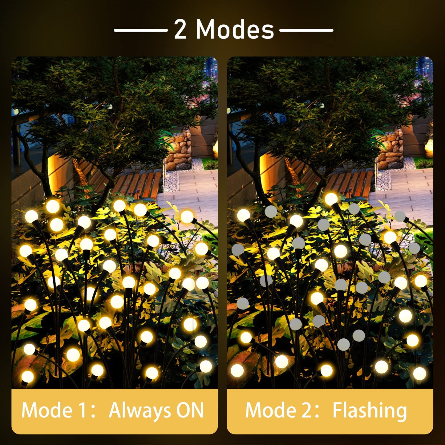 Up to 60% OFFđ„IP65 Waterproof Solar Powered Firefly Light - MOTEMCO