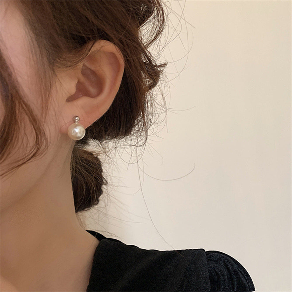 【SilverE6】 925 Sterling Silver Stud Earrings