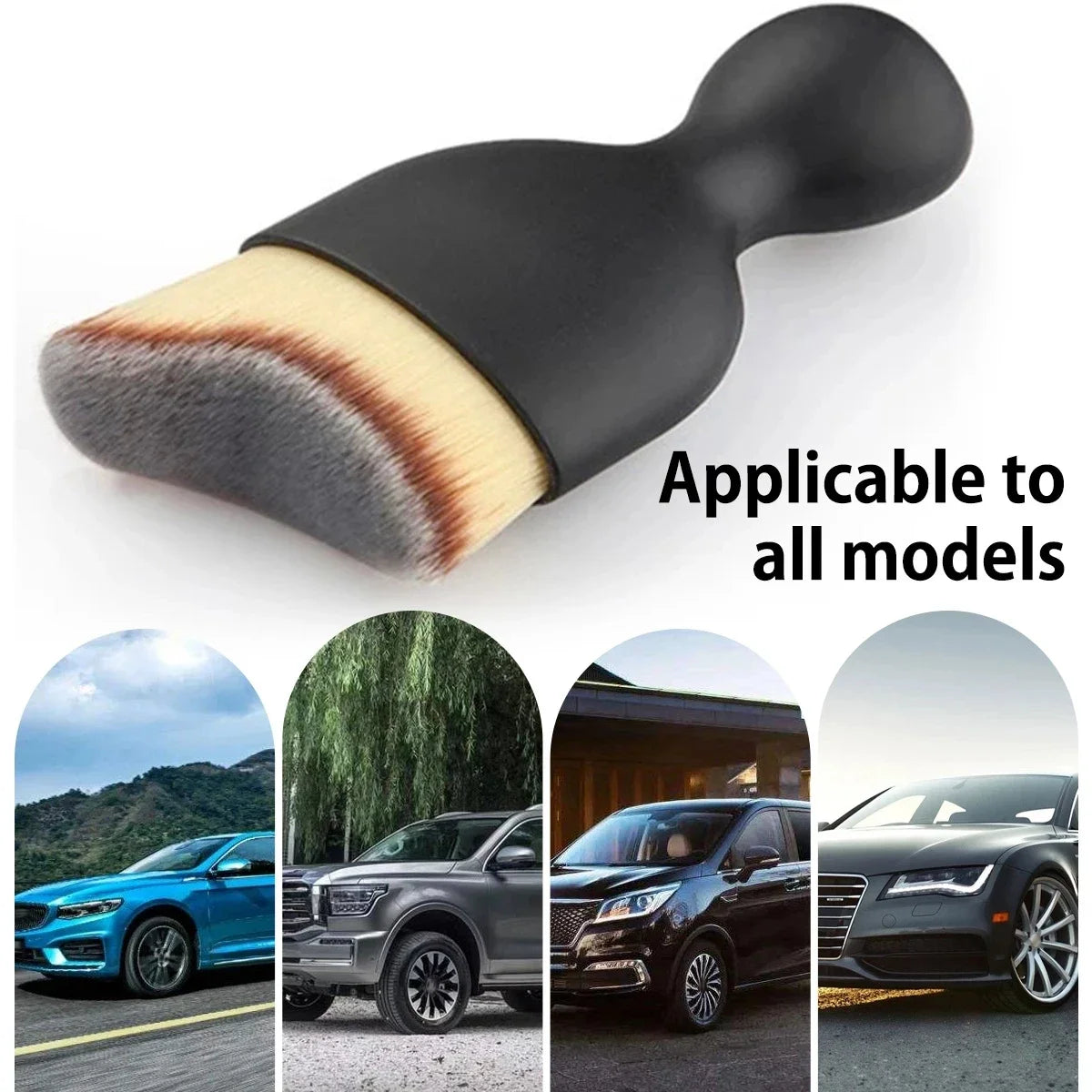 🔥Buy 1 Get 1 Free🔥Car Cleaning Soft Brush With Cover