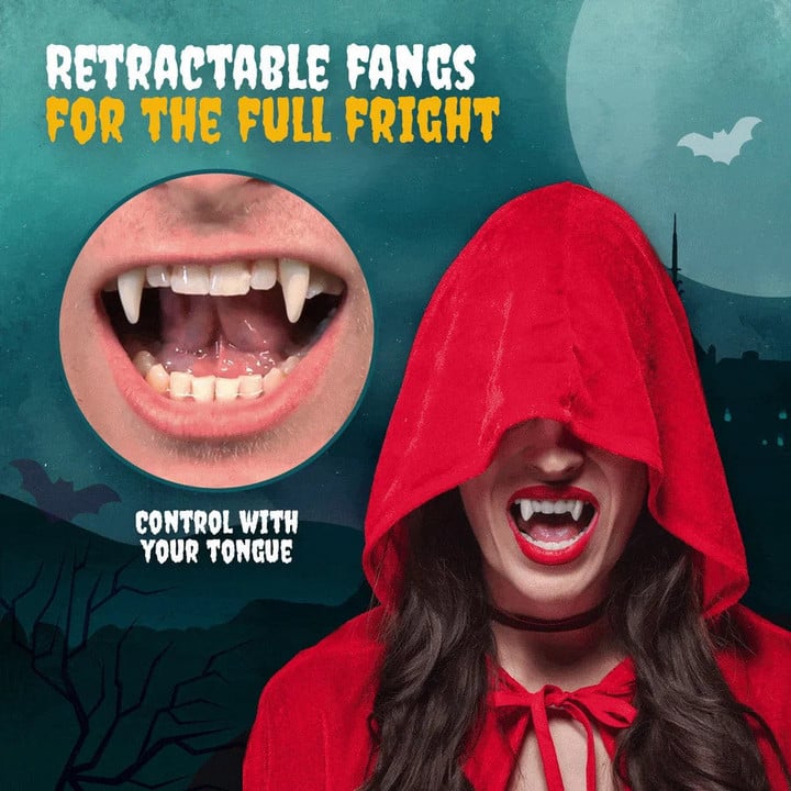 🧛♂️Retractable Vampire Fangs