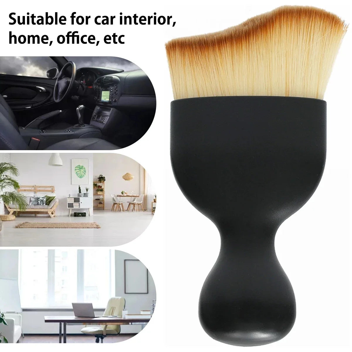 🔥Buy 1 Get 1 Free🔥Car Cleaning Soft Brush With Cover