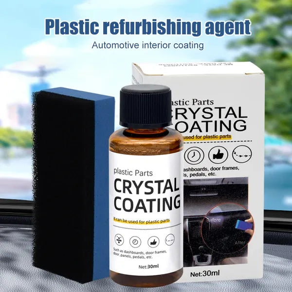 🔥 Crystal Coating Refurbish Agent with Sponge
