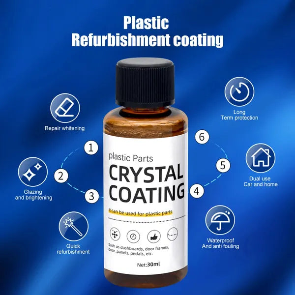 🔥 Crystal Coating Refurbish Agent with Sponge