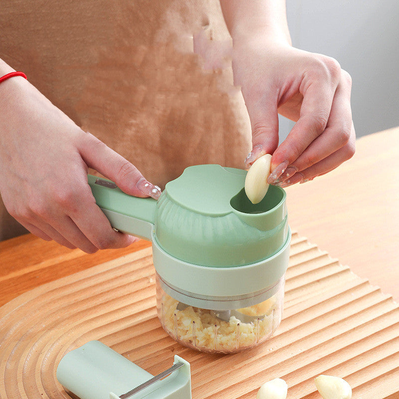4 In 1 Electric Handheld Vegetable Slicer