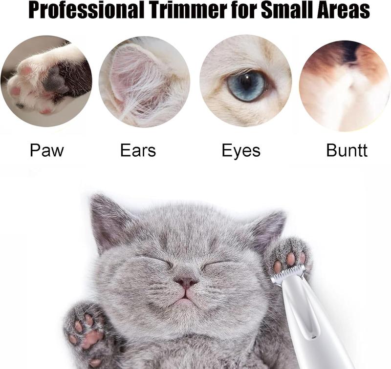 2024 New Pet Paw Trimmer Waterproof Rechargeable