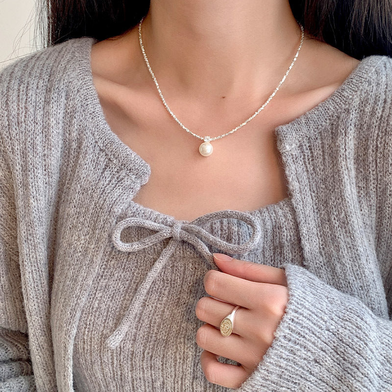 【SilverN12】 925 Sterling Silver Necklace - MOTEMCO