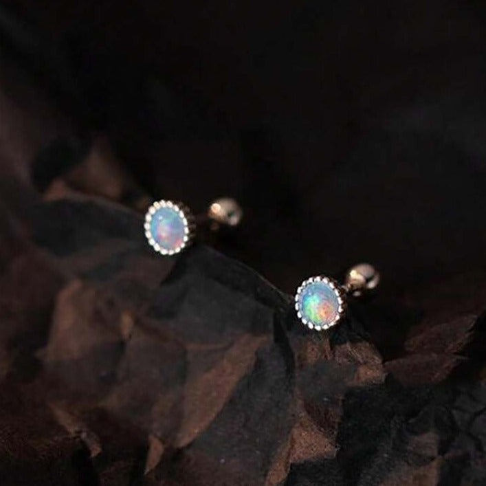 【SilverE2】 925 Sterling Silver Stud Earrings