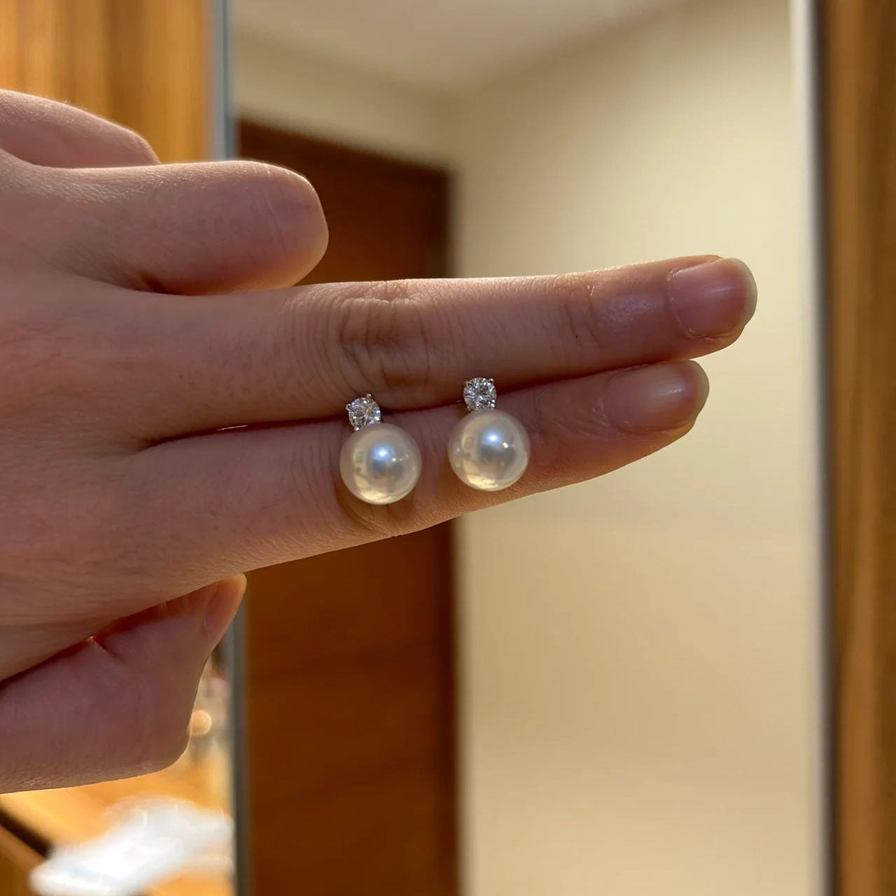 【SilverE6】 925 Sterling Silver Stud Earrings