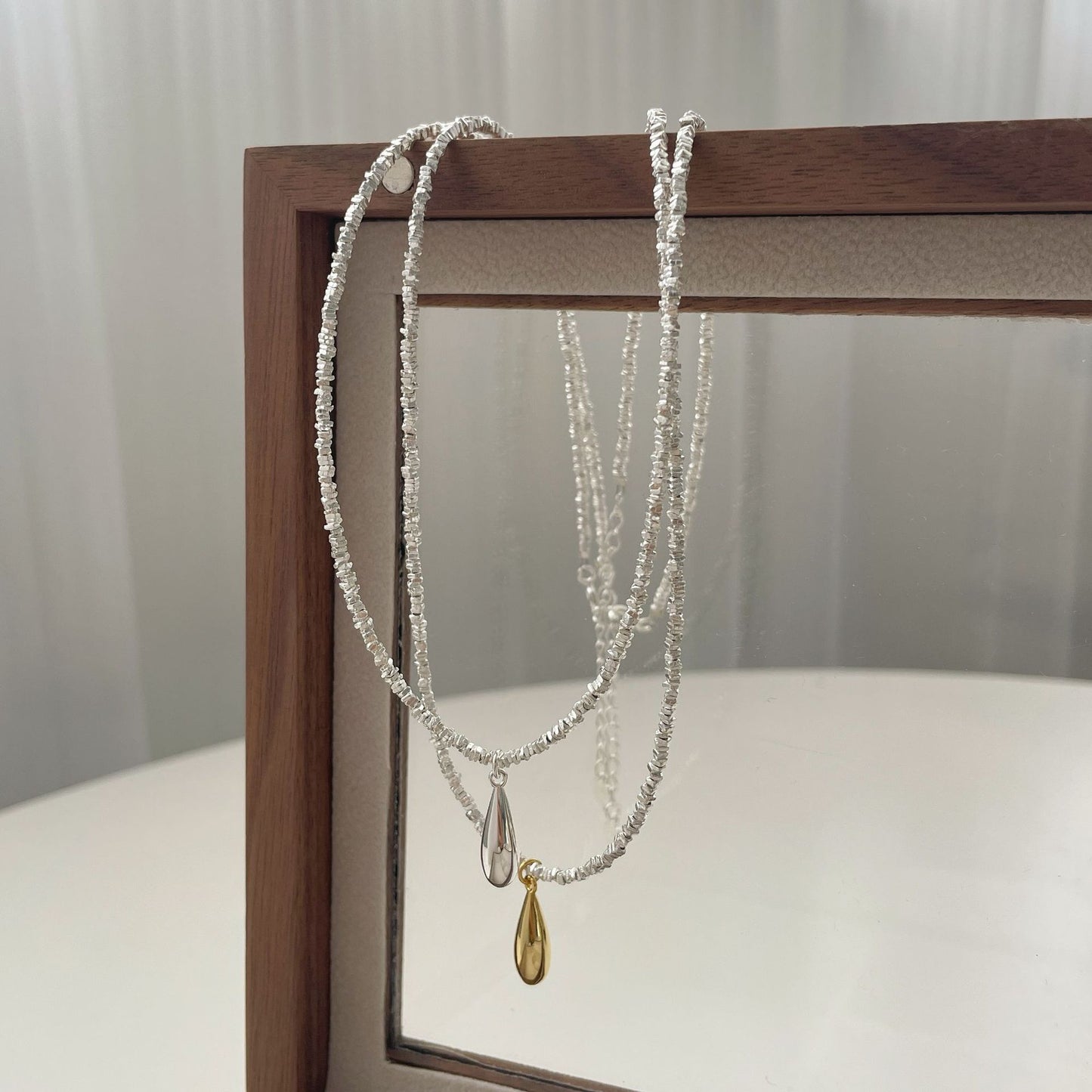 【SilverN15】 925 Sterling Silver Necklace - MOTEMCO