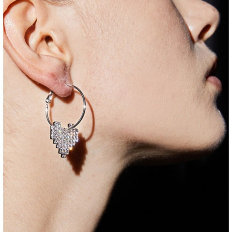 【SilverE3】 925 Sterling Silver Stud Earrings
