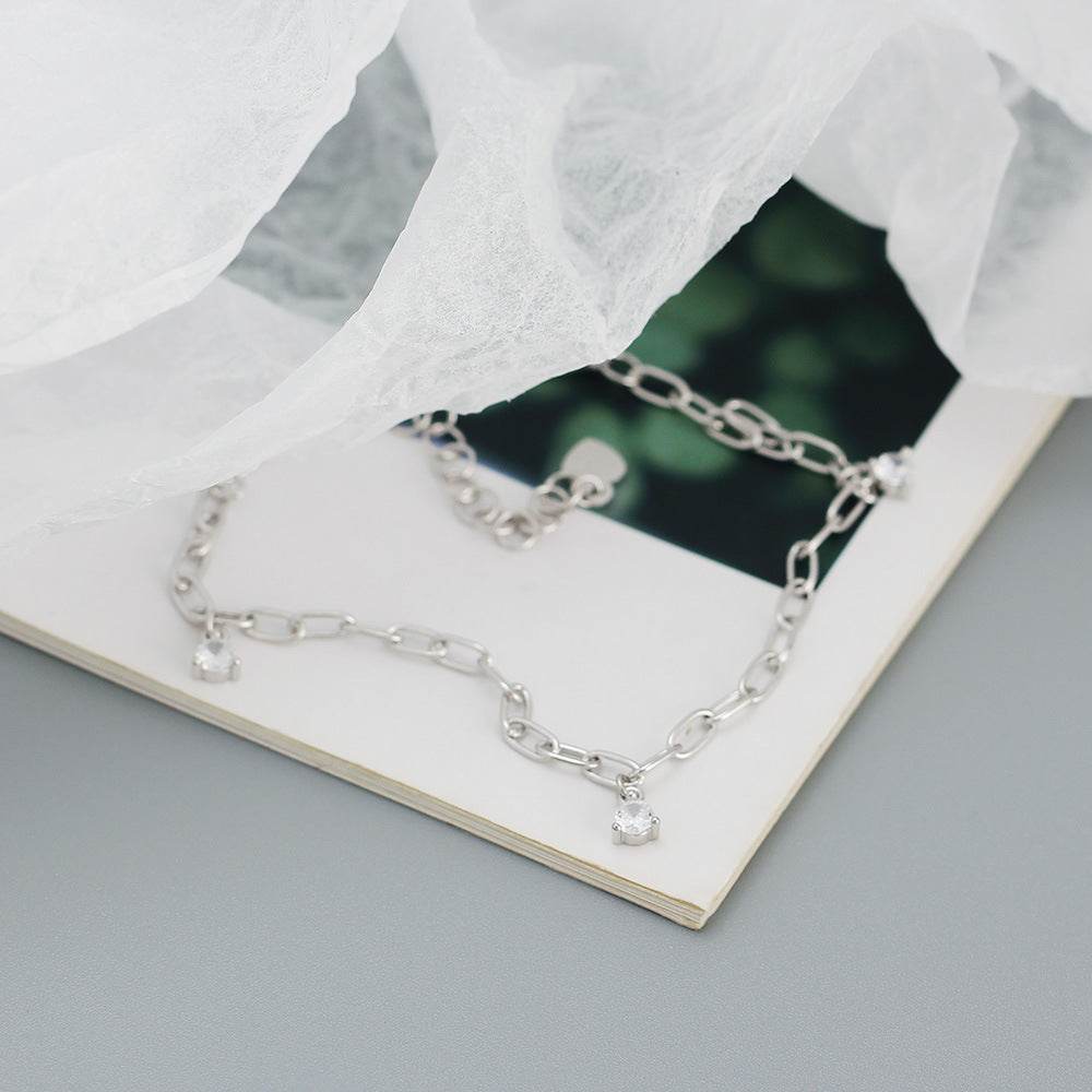 【SilverA3】 925 Sterling Silver Anklet