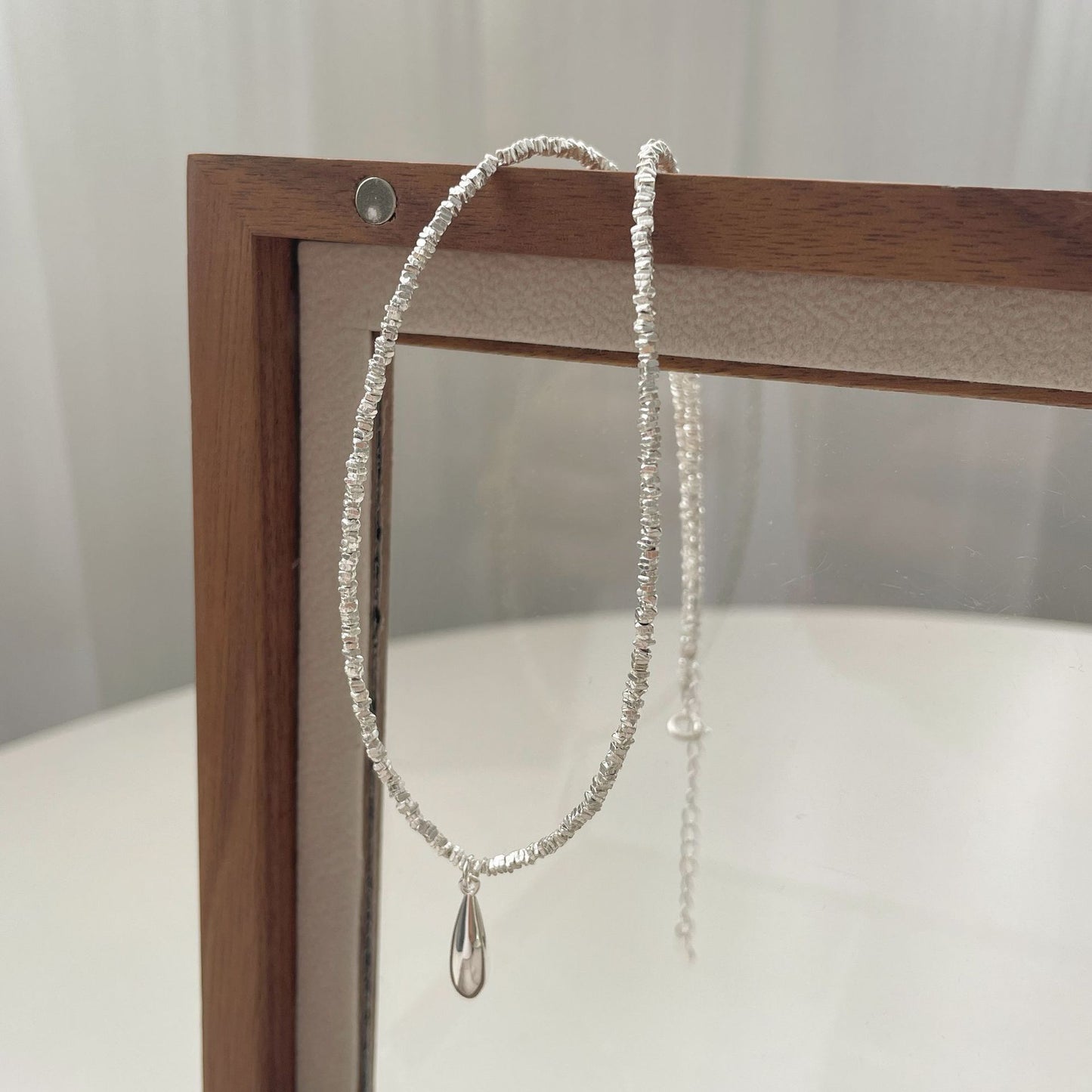 【SilverN15】 925 Sterling Silver Necklace - MOTEMCO