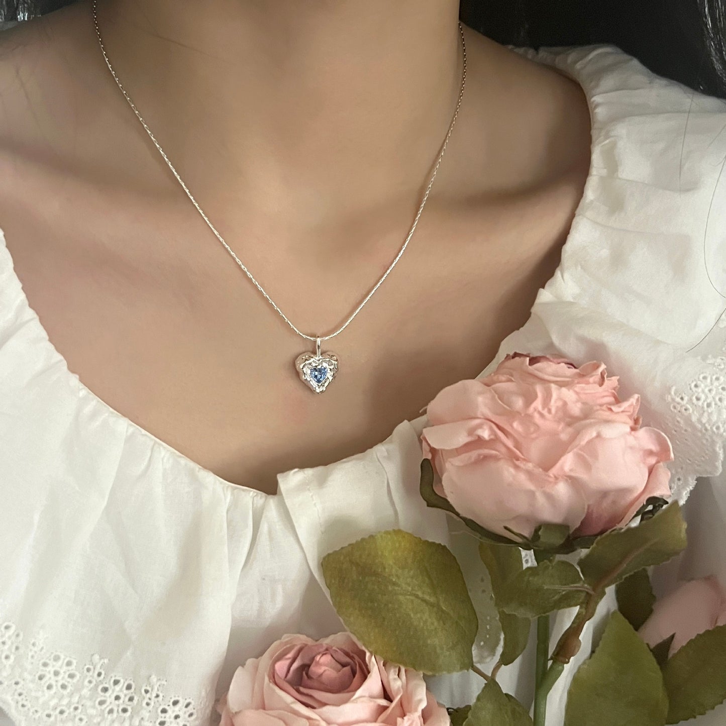 【SilverN19】 925 Sterling Silver Necklace - MOTEMCO