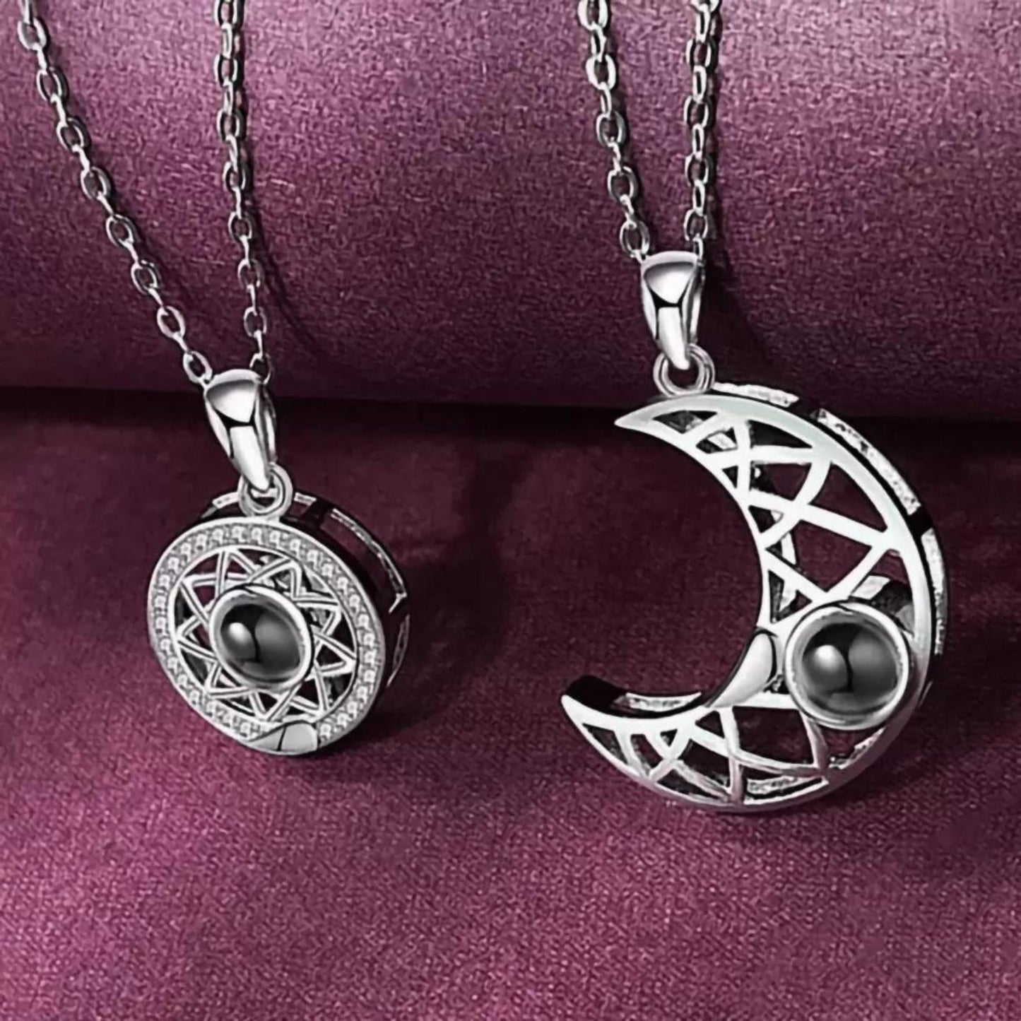 The "Love You to the Moon and Back" Necklaces