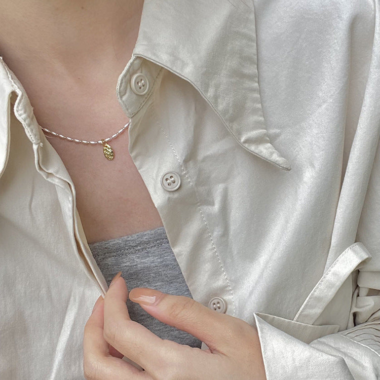【SilverN16】 925 Sterling Silver Necklace - MOTEMCO