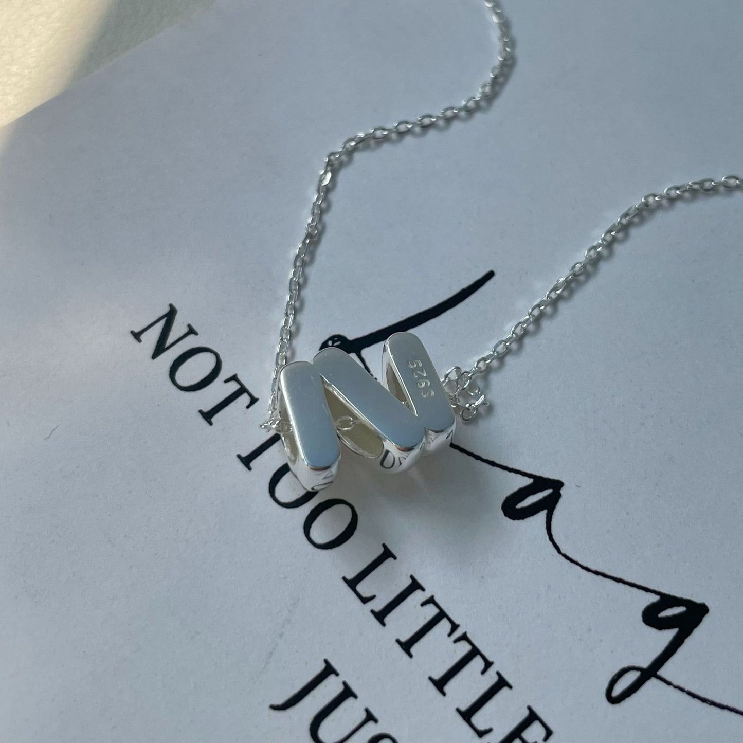 【SilverN11】 925 Sterling Silver Necklace - MOTEMCO