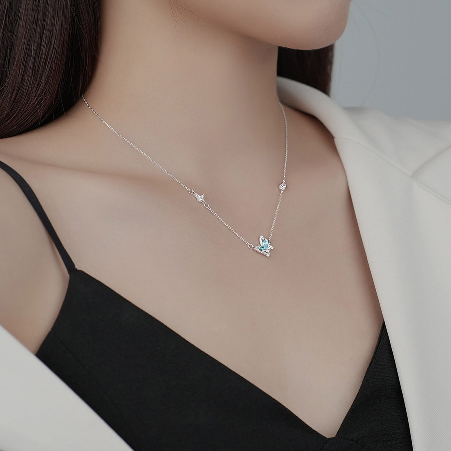 【SilverN4】 925 Sterling Silver Necklace - MOTEMCO