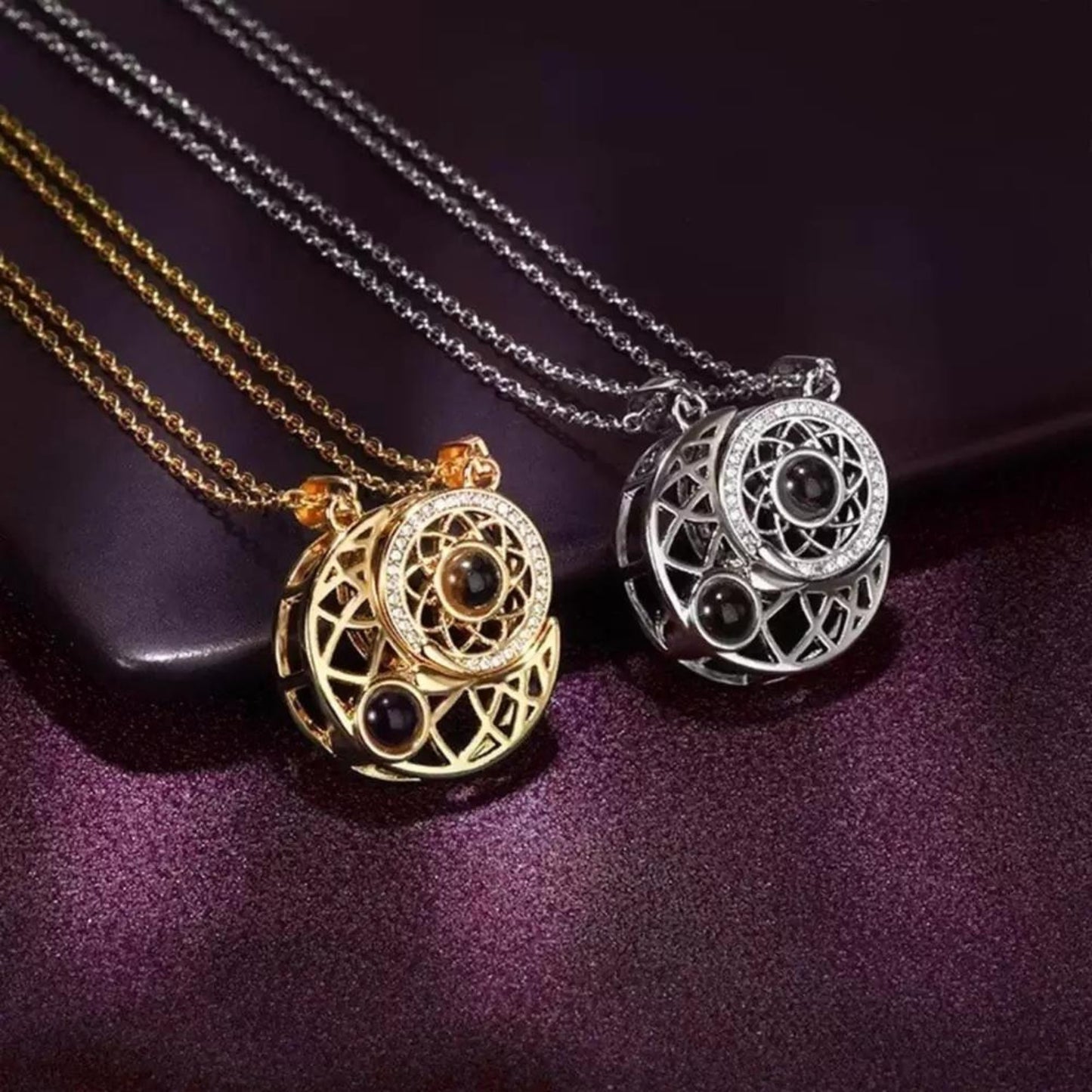 The "Love You to the Moon and Back" Necklaces