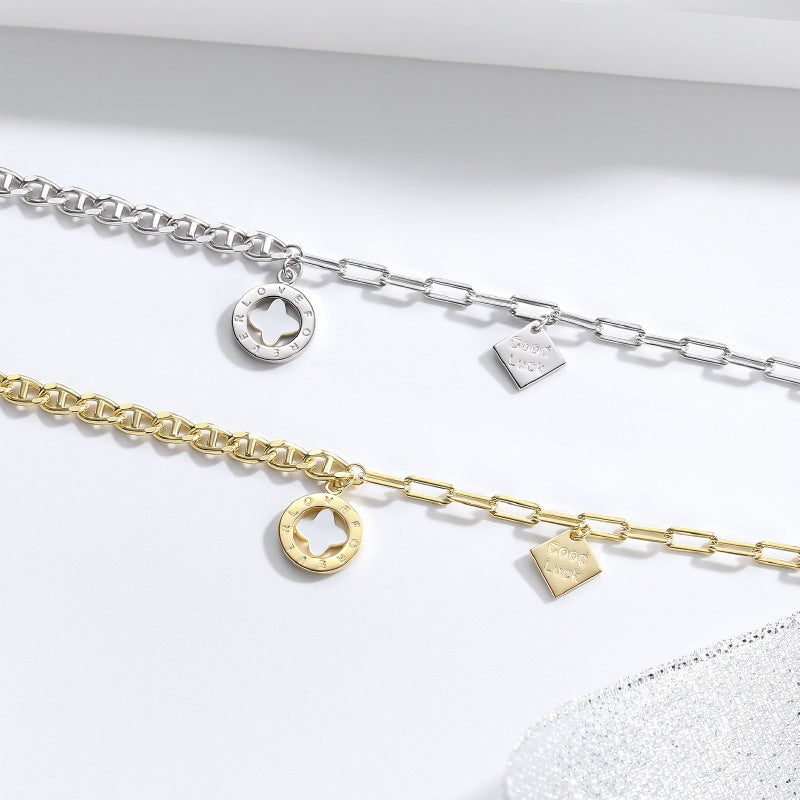 【SilverA2】 925 Sterling Silver Anklet