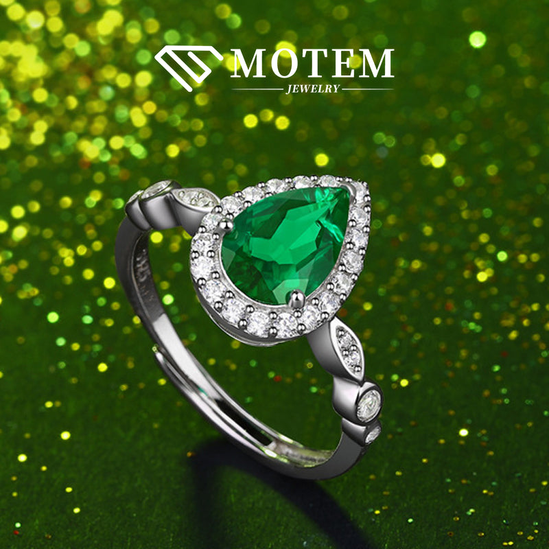 【R18 Customized Version】 925 Sterling Silver Moissanite Rings - MOTEMCO