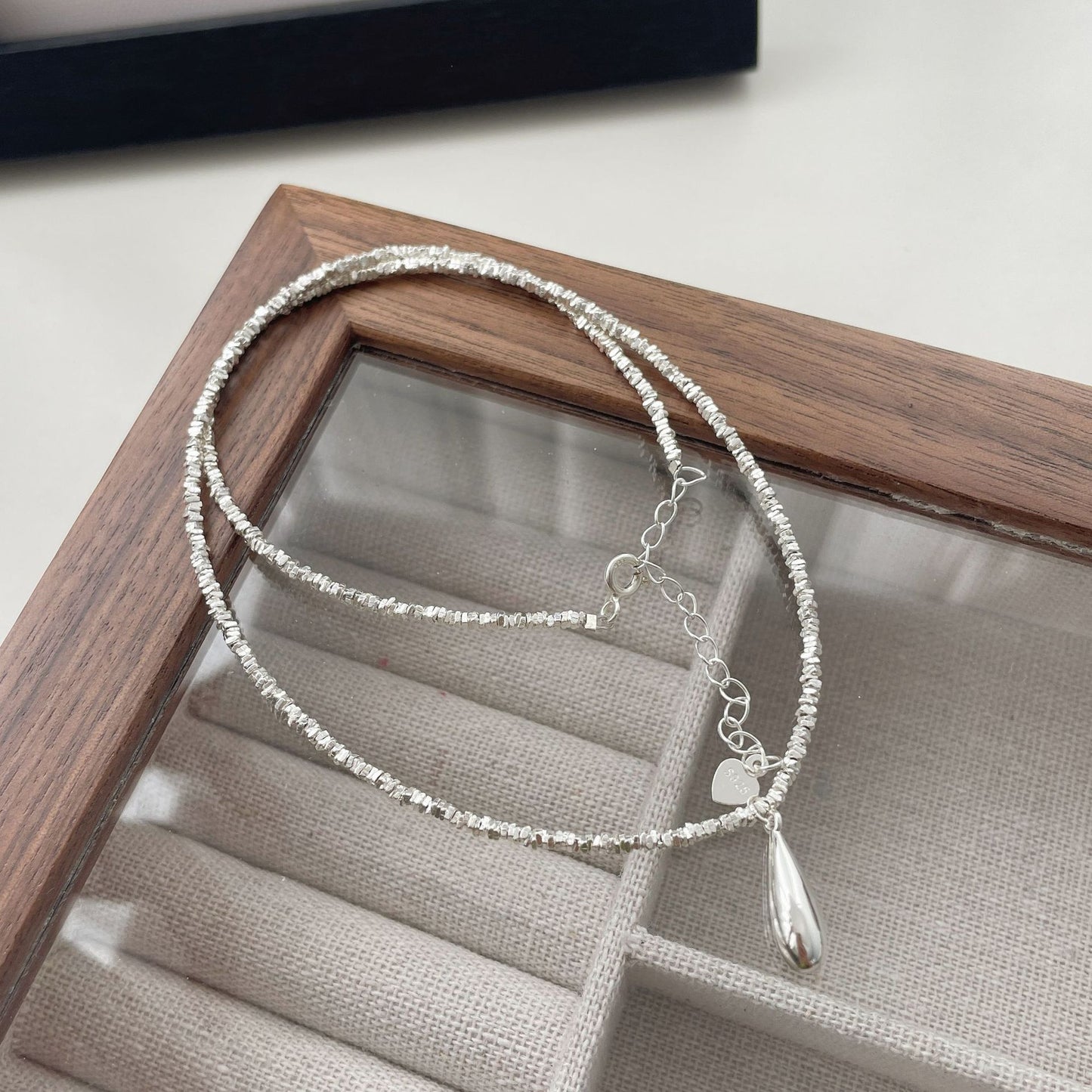 【SilverN15】 925 Sterling Silver Necklace - MOTEMCO