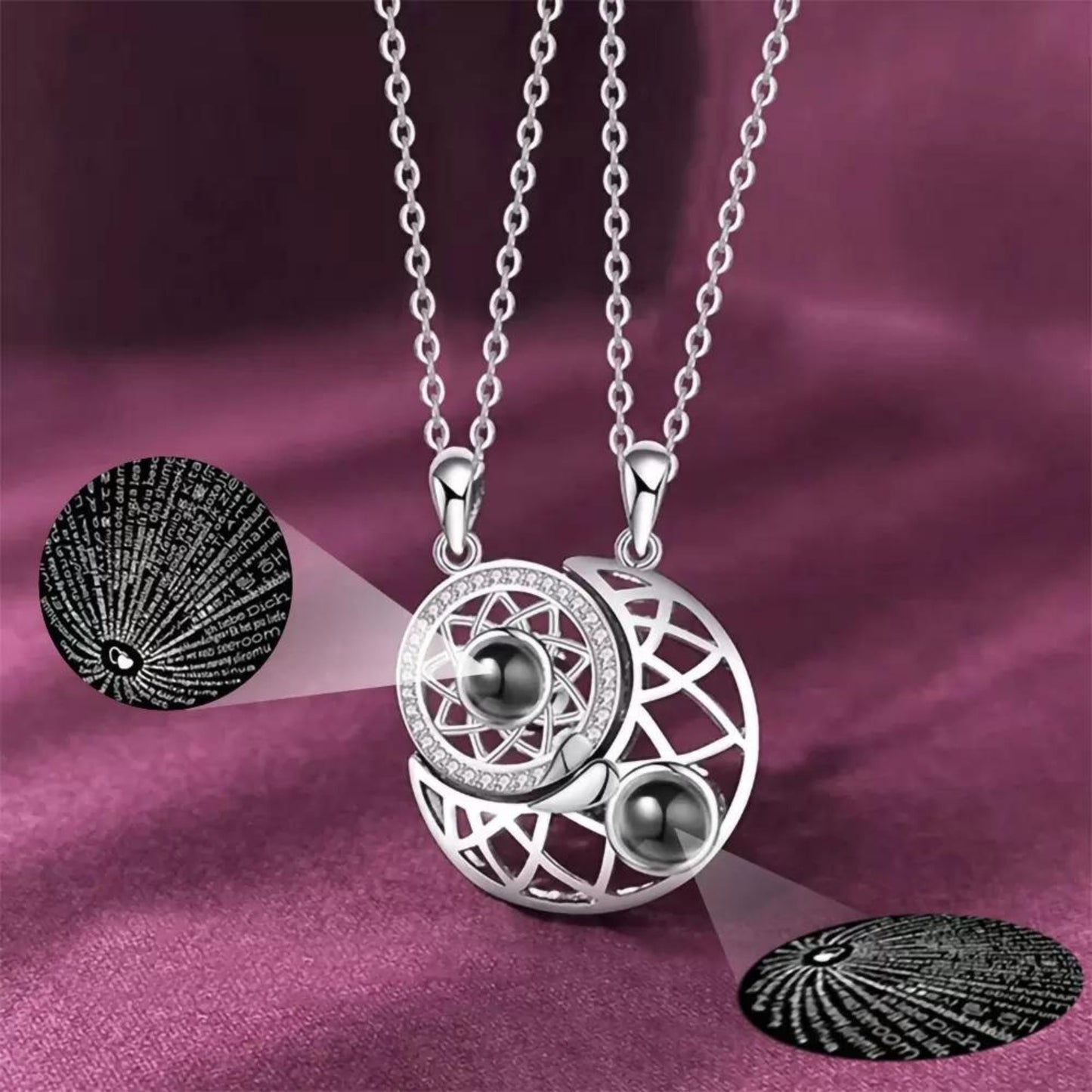 The "Love You to the Moon and Back" Necklaces