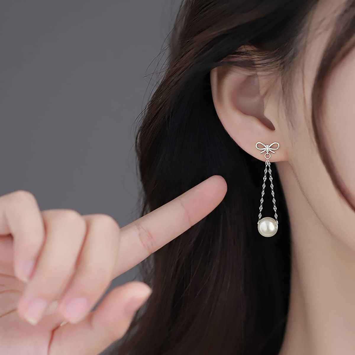 【SilverE5】 925 Sterling Silver Stud Earrings