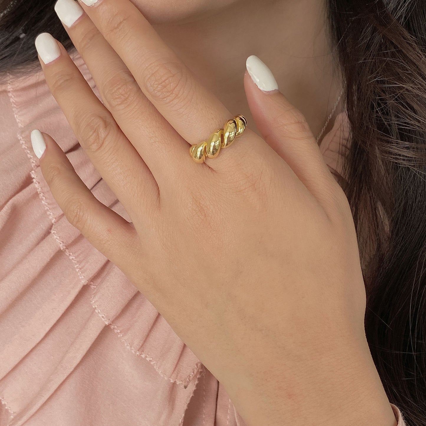 【SilverR6 Geometric Lines】 925 Sterling Silver Rings
