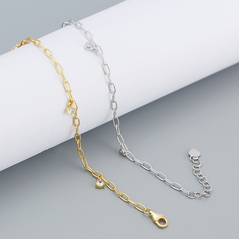 【SilverA3】 925 Sterling Silver Anklet