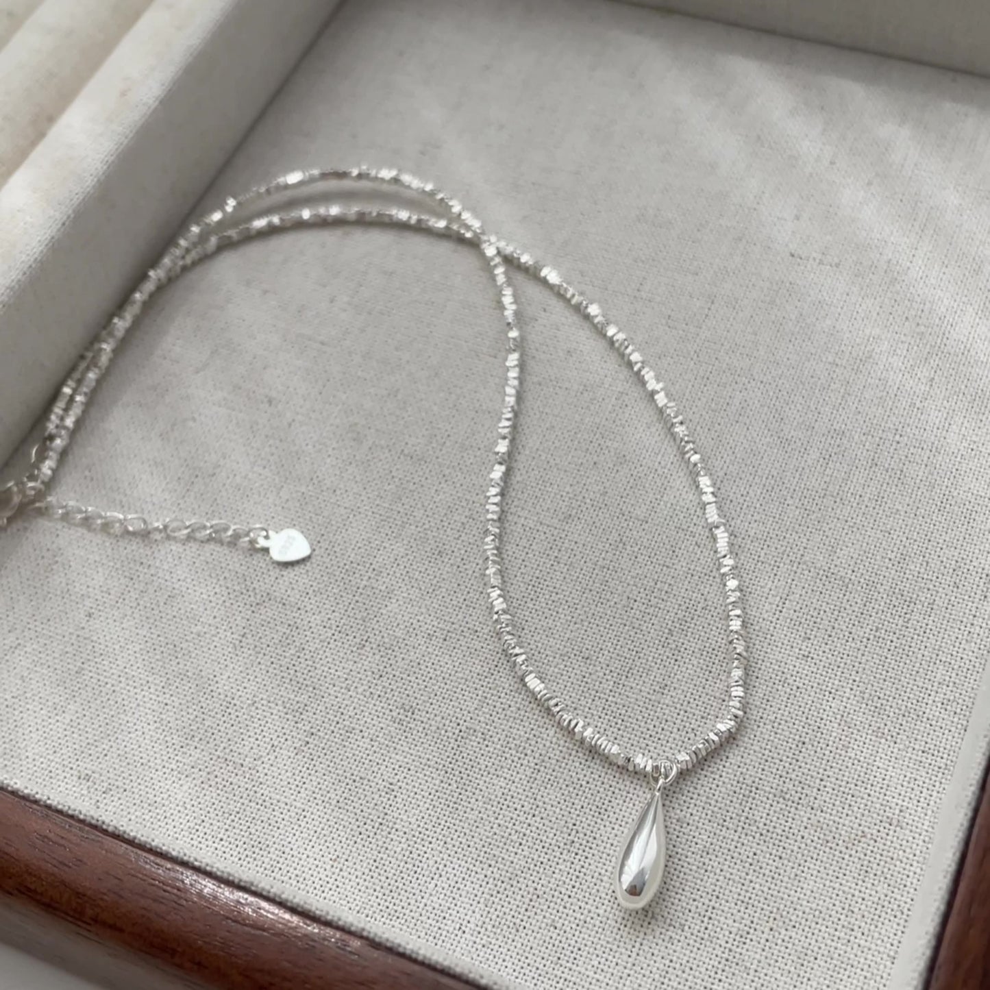 【SilverN15】 925 Sterling Silver Necklace - MOTEMCO