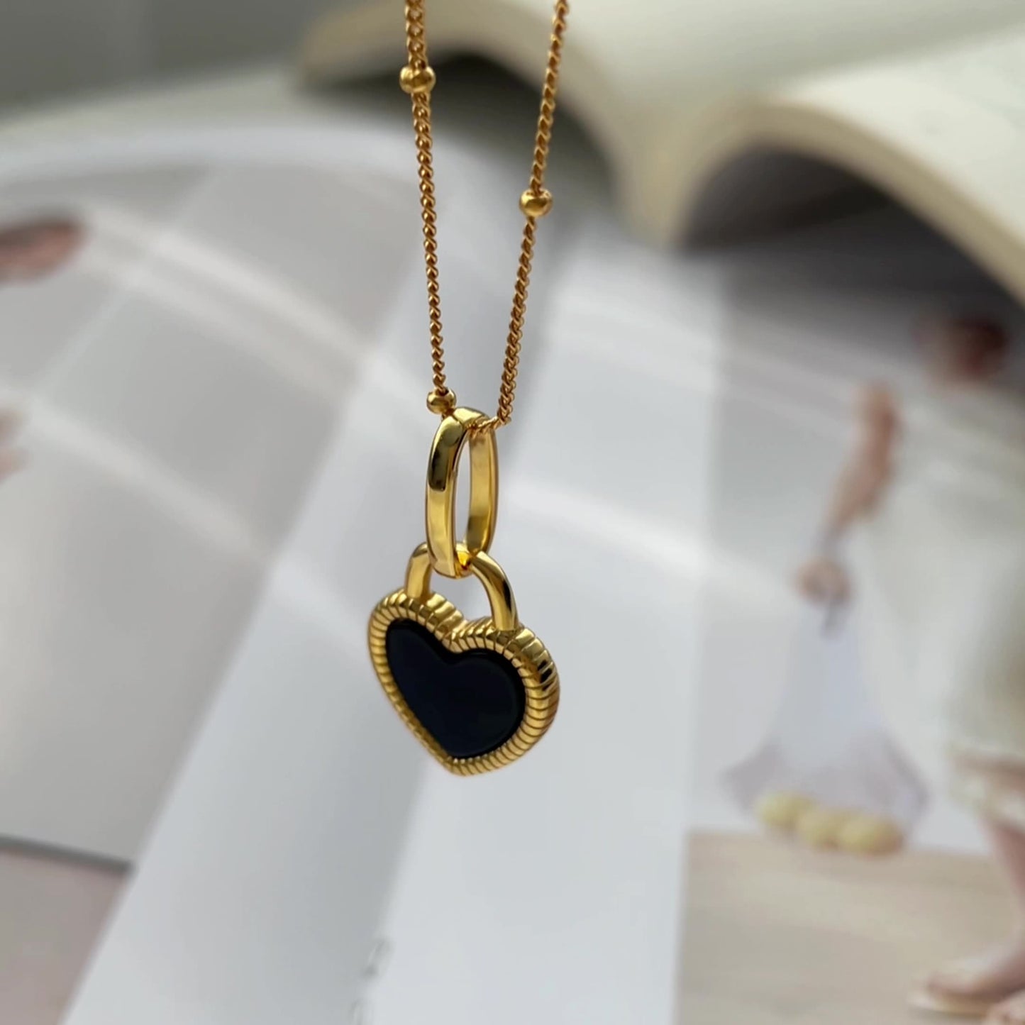 【SilverN14 Two-sided】 925 Sterling Silver Necklace - MOTEMCO