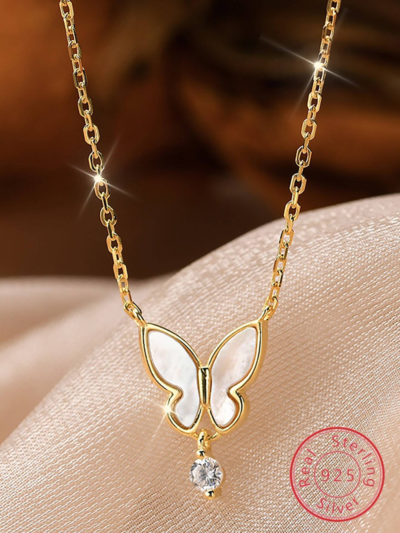 【SilverN5】 925 Sterling Silver Necklace - MOTEMCO