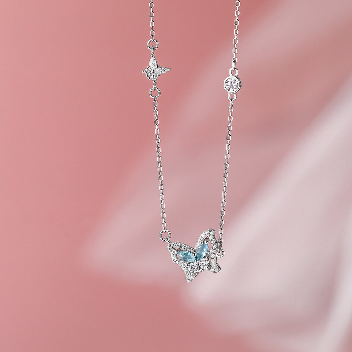 【SilverN4】 925 Sterling Silver Necklace - MOTEMCO