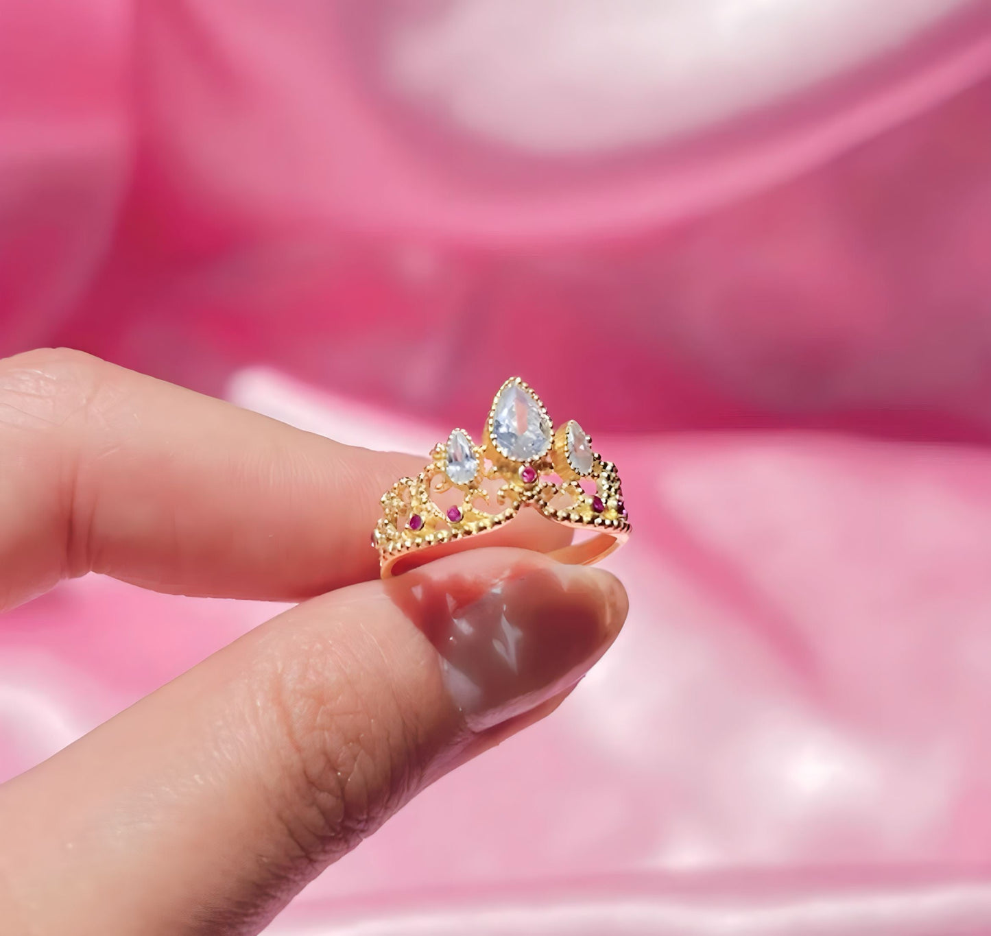 Rapunzel Crown Ring
