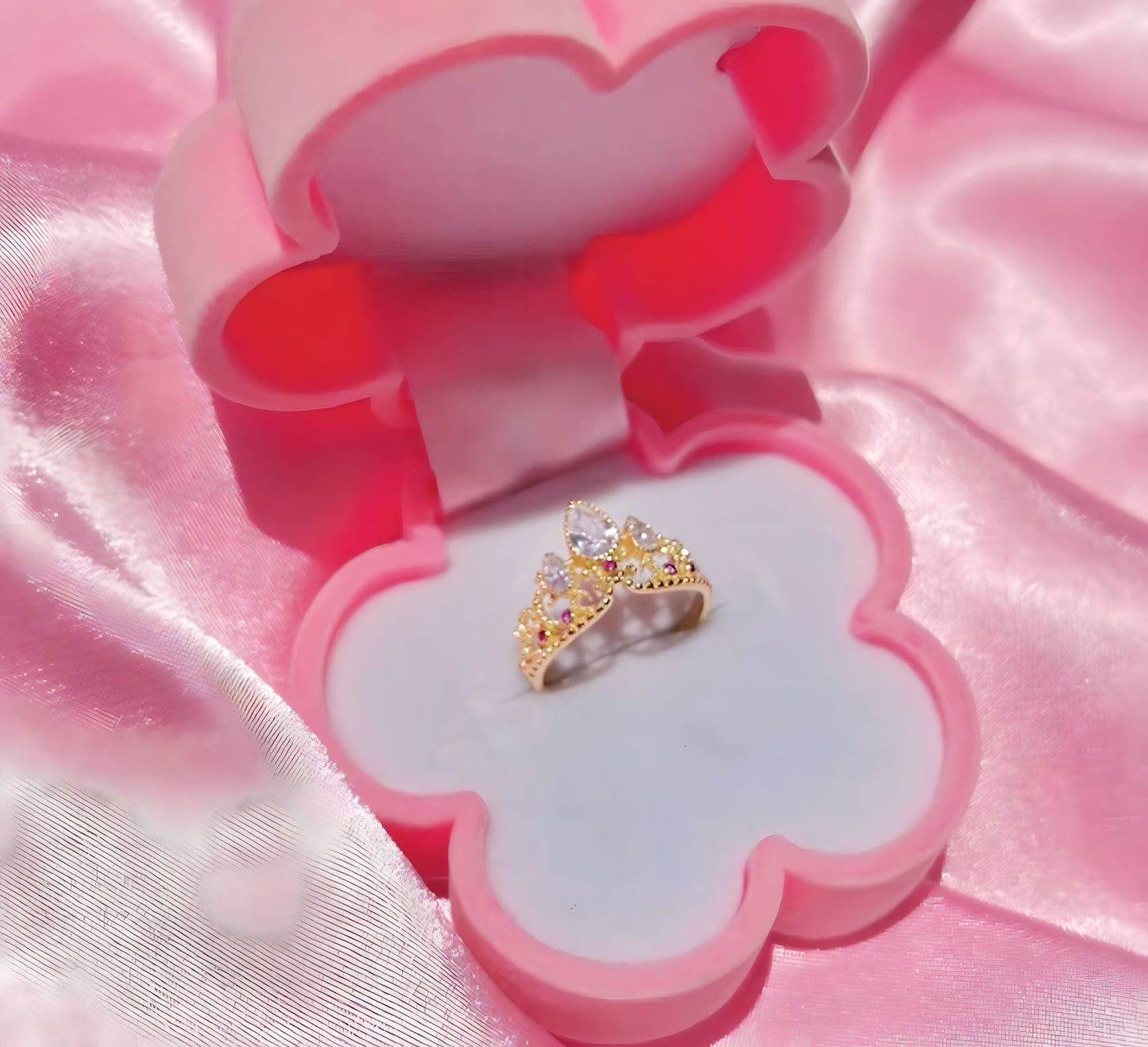 Rapunzel Crown Ring
